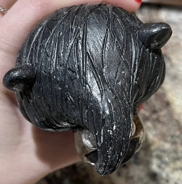 Südafrika handgefertigte verrückte Ton Raku Keramik Löwe Figur 10