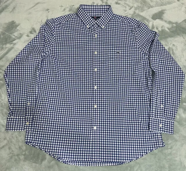 VINEYARD VINES Performance Tucker Shirt | Mens XL Classic Fit Long Sleeve Button