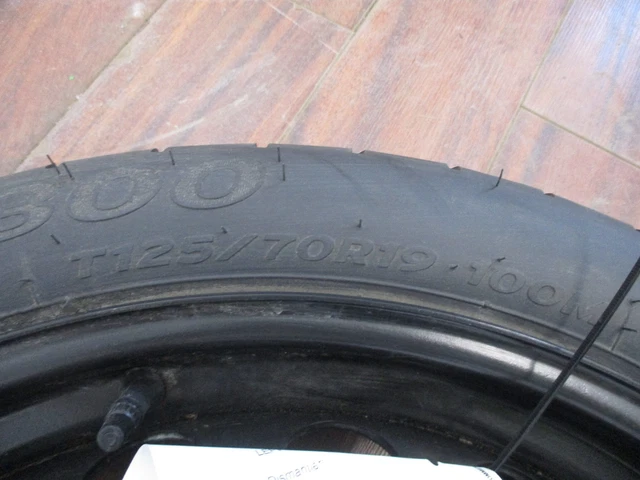2019-2025 AUDI A4 S4 S5 Steel Wheel T125/70R19 Compact Spare Tire OEM ...