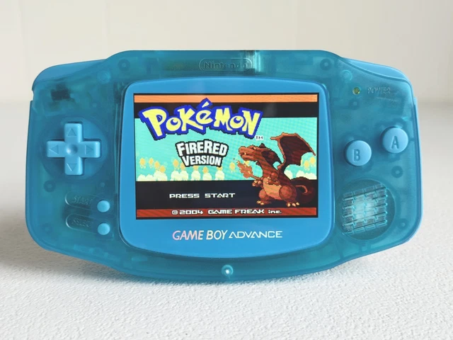Coque Transparente Rose Pour Game Boy Advance Avec Tournevis - Coque De Remplacement GBA - Neuve