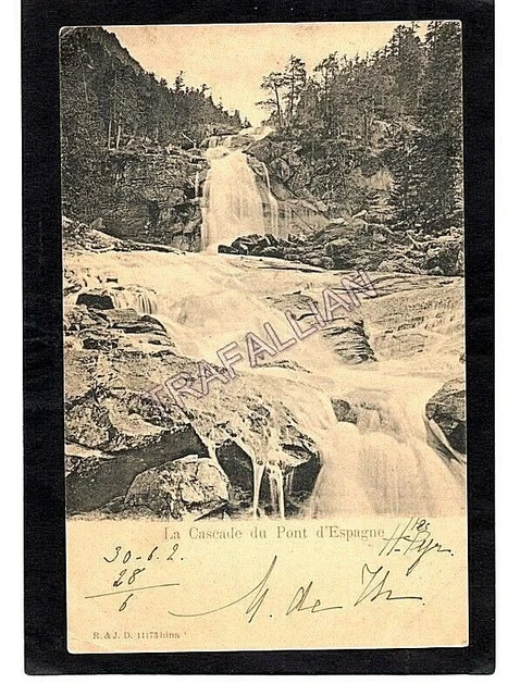 BG31108 LE PONT d espagne la cascade du pont d espagne france CPSM 14