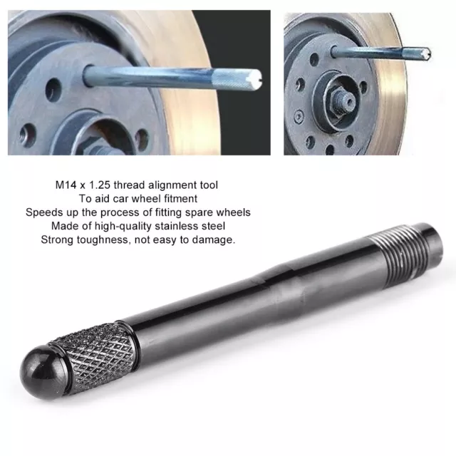 Tire Positioning Pin Wheel Fitting Removal Alignment Tool Nut Bolt Lugs M14x1.25