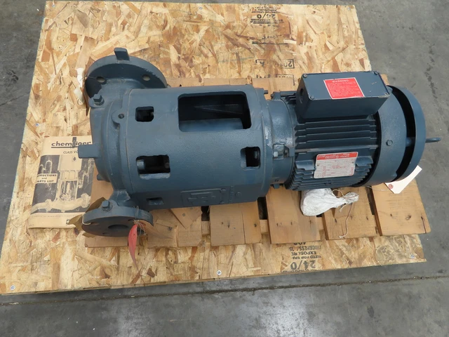Ingersoll-Rand Chemliner Pump 3X1.5X6V0C 5hp 100 Gpm 70 Ft. Head 230/460v 3ph
