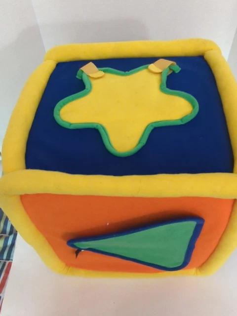 Neurosmith Discover & Grow JUMBO Music Cube 12" Soft Learning Block Autism