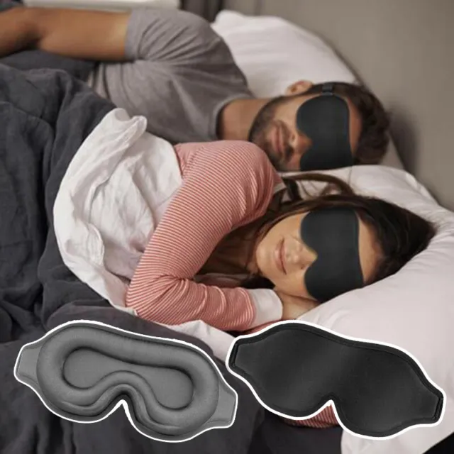 3D Eye Cover Sleep Aid Travel Relax Sleeping Eye Mask Blindfold Sleeping Aids