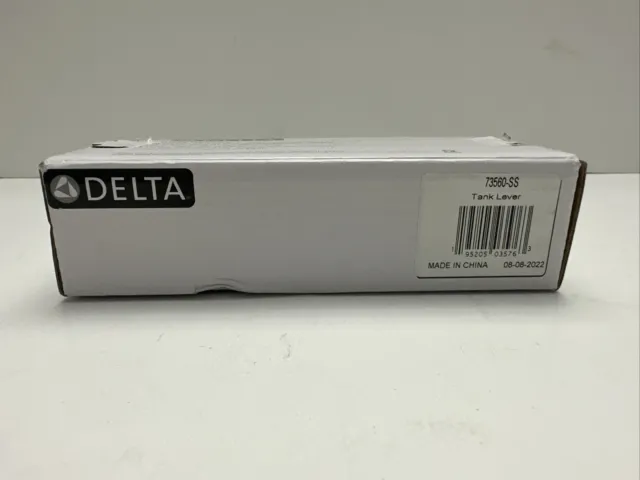 Delta 73560-SS Universal Toilet Tank Lever in Brilliance Stainless