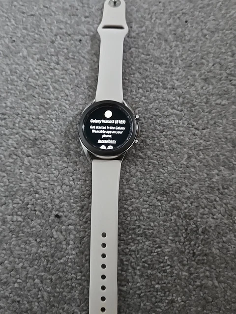 SAMSUNG GALAXY WATCH3 Smart Watch HRM Tracker SM-R850 41mm *leggi ...