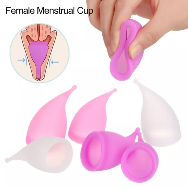 Reusable Pads Medical Silicone Cup Lady Cups Menstrual Female Menstrual Cup