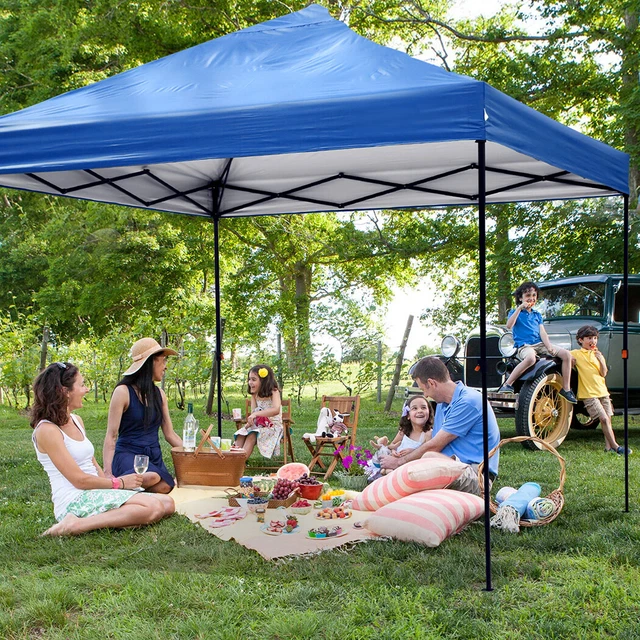 Klapp Pavillon 3x3M Faltpavillon Wasserdicht Gartenpavillon Pergola Partyzelt