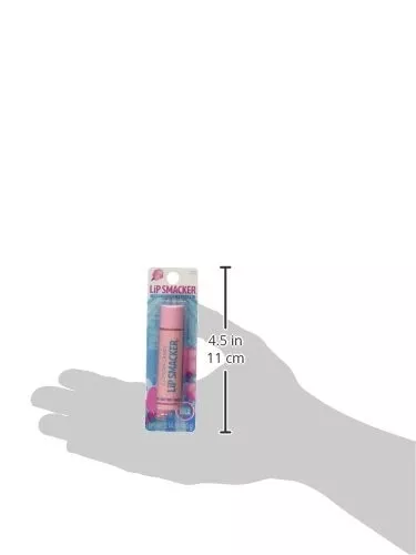 Lip Smacker Flavored Lip Balm, Cotton Candy, Flavored, Clear 3