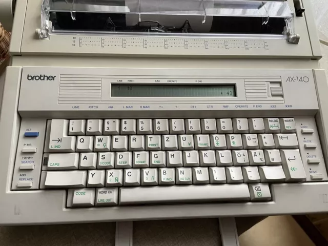 Elektrische Schreibmaschine Brother AX-140 2