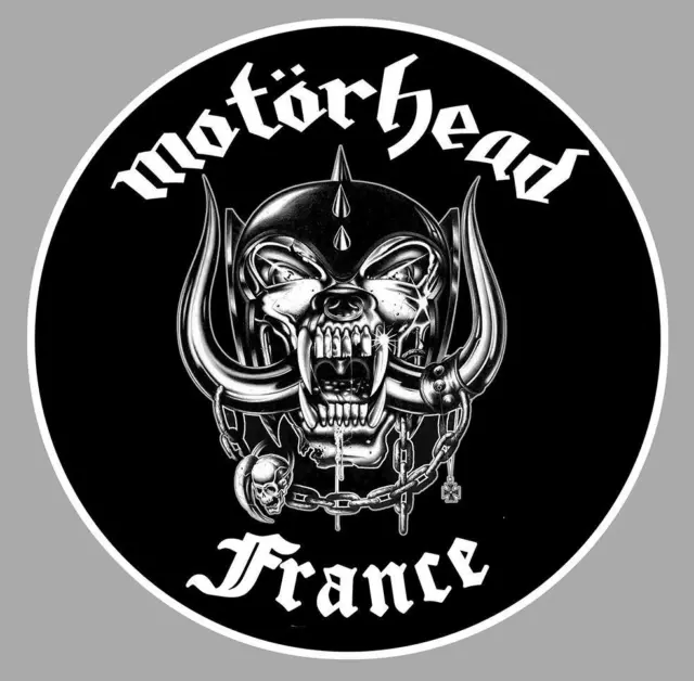 MOTÖRHEAD FRANCE Sticker vinyle laminé