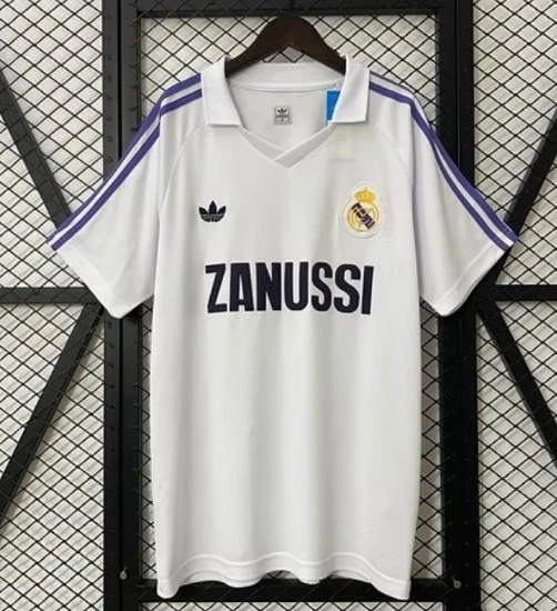 MAGLIA REAL MADRID 1984-85 CALCIO CAMISETA JERSEY BUTRAGUENO HUGO