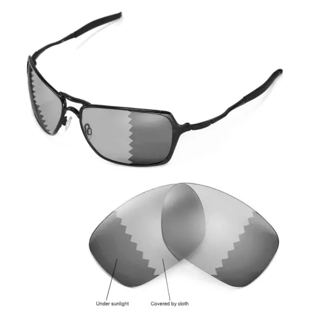 New Walleva Polarized Transition/Photochromic Lenses For Oakley Inmate