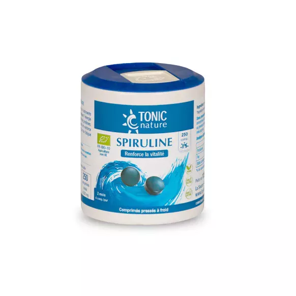 Spiruline 250 comprimés - Tonic Nature