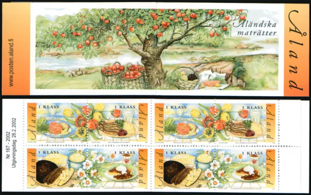 Aland 2002, Traditional Dishes, Booklet, MNH