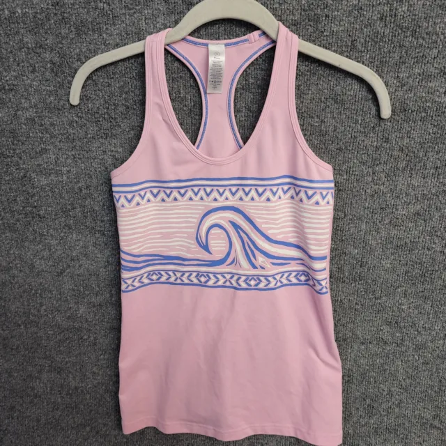 Ivivva Lululemon Girls Keep UR Cool Racerback Tank Top Athletic Light Pink 14￼￼