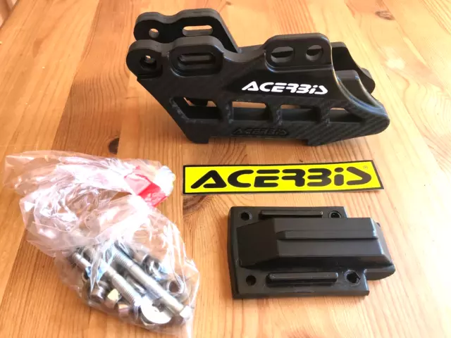 Yamaha Yz 125 / 250 2005-2023  Acerbis Chain Guide  Block Black Motocross Mx