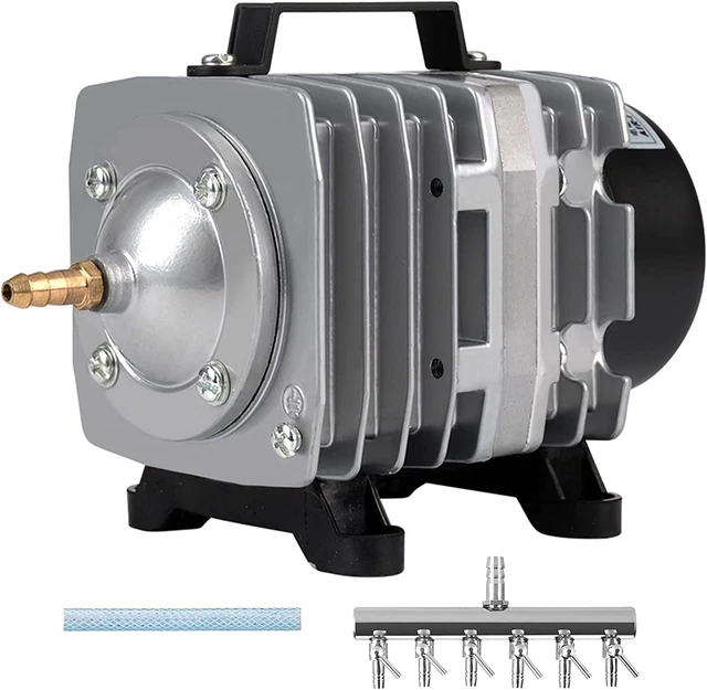 Kulife Aquarium Air Pump for Fish Tank, Fish Tank Air Pump Bubbler Pond Aerator,