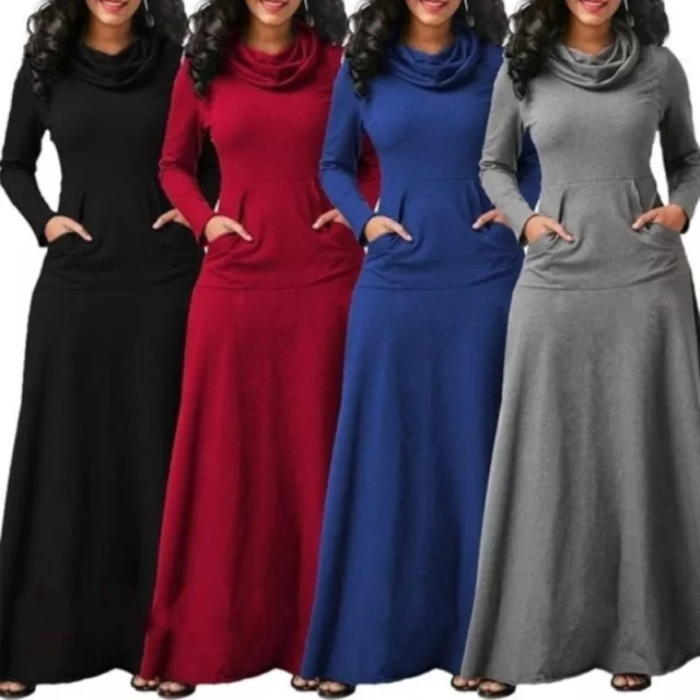 Vestido Largo Elegante De Talla Grande 5XL Para Mujer Manga Ropa De Mujer