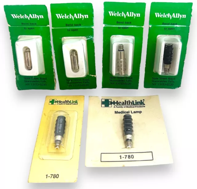 Welch Allyn 07800 03900 & 03100 Plus Health Link 1-780 Bulbs - Pick & Choose