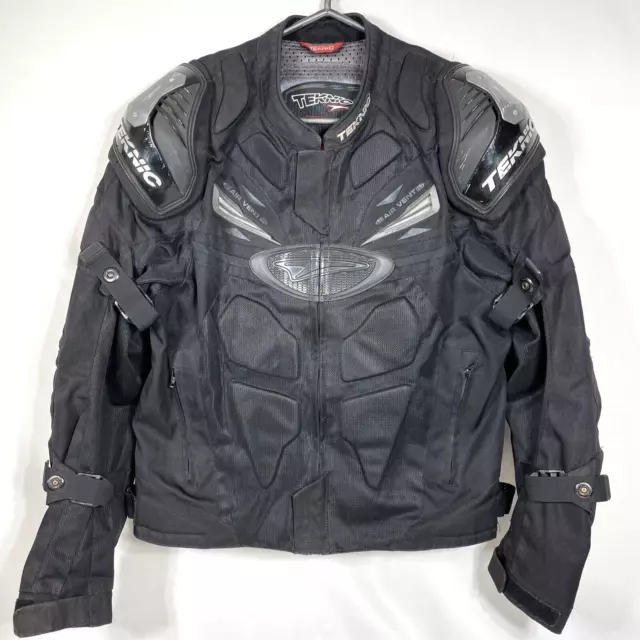 TEKNIC SUPERVENT PRO Mesh Motorcycle Jacket Airblade system pad Black Size 44 55.05 PicClick