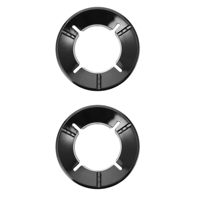 2 PIEZAS Soporte protector de rango de gas para estufa de gas Wok quemador soporte de metal cubierta contra incendios