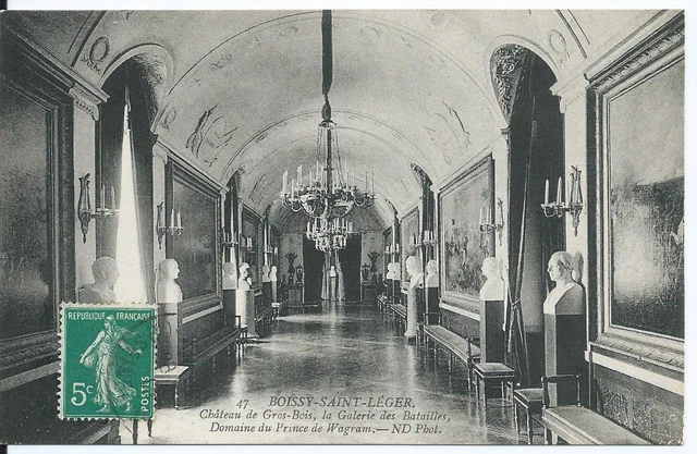 CPA -94 - Boissy-Saint-Leger - Castle Of Goel Wood, La Galerie Of Battles