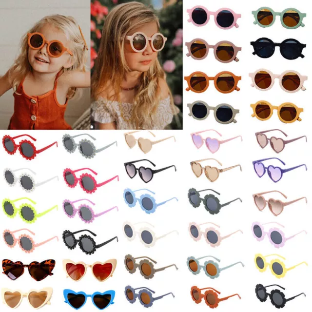 Baby Kids Boys Girls Sunglasses Toddler Children UV400 Frame Goggles Outdoor US