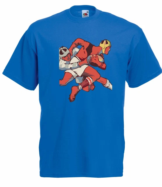T-shirt Maglietta J1672 Il Rugby è uno Sport da Bestie giocato Gentiluomini