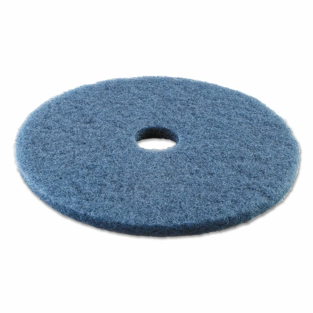Boardwalk Standard Scrubbing Floor Pads 20" Diameter Blue 5/Carton 4020BLU
