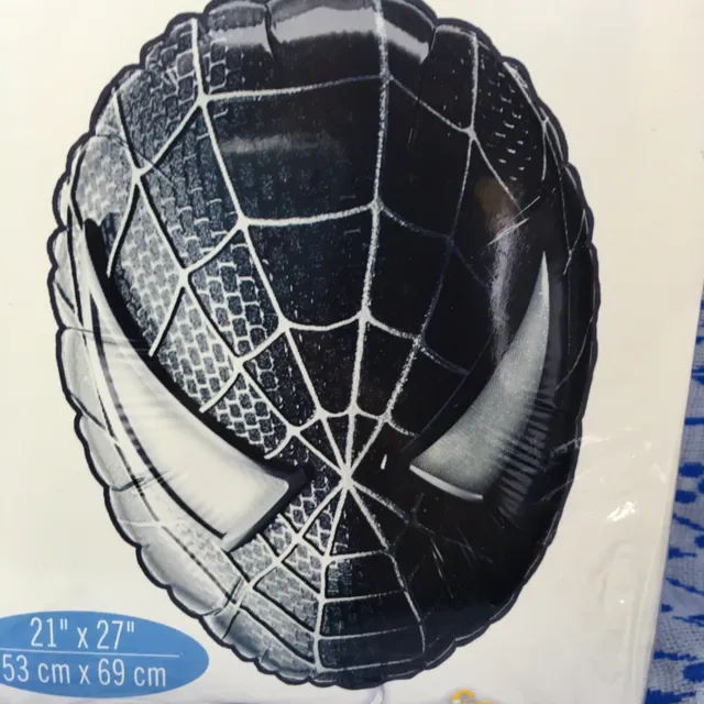 Spider Man 3 Balloons Foil Helium Dark Spidey Kids Birthday Party USA 21"x27"