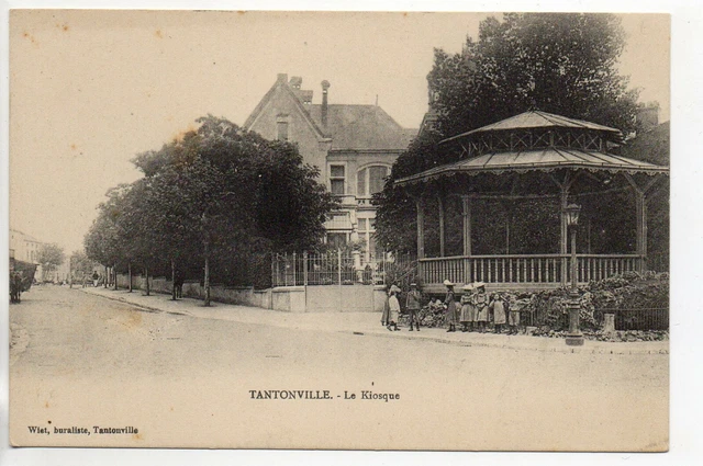 TANTONVILLE - Meurthe et Moselle - CPA 54 - KIOSQUE chateau Felix Le RICHELIEU