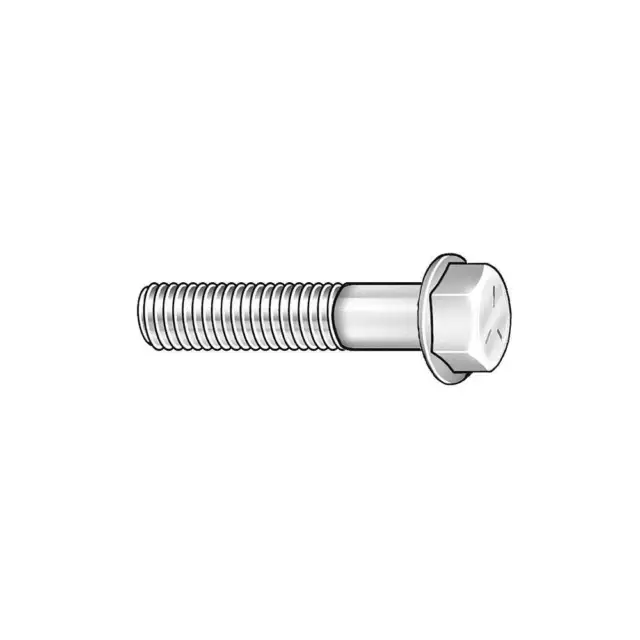 GRAINGER APPROVED U01258.031.0175 Flange Bolts,Fastener L 1 3/4 in,PK50