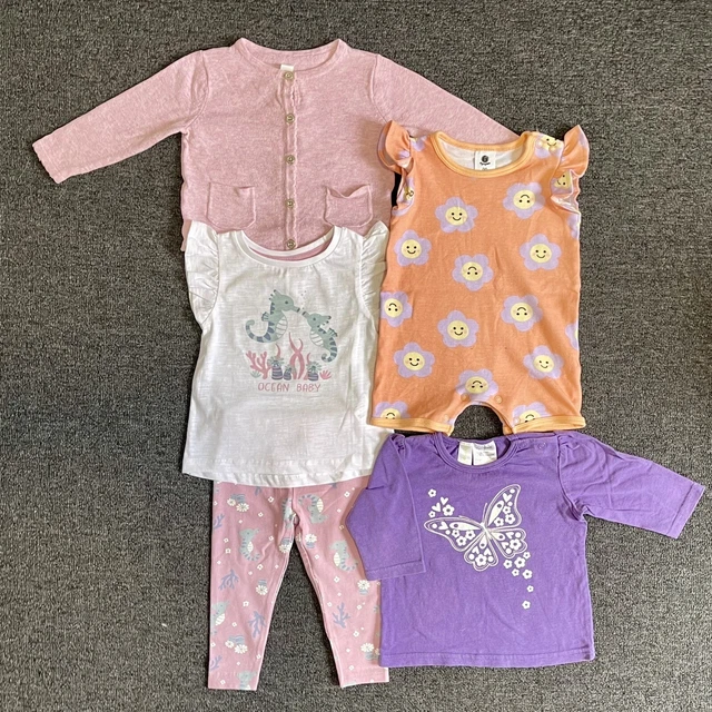 Assorted Dymples Baby Girl Clothing Bundle Size 00