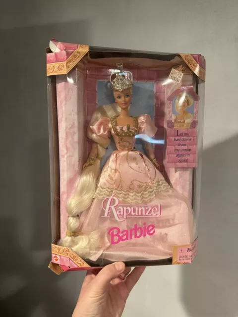 1997 Rapunzel Barbie Doll,  New,  #17646