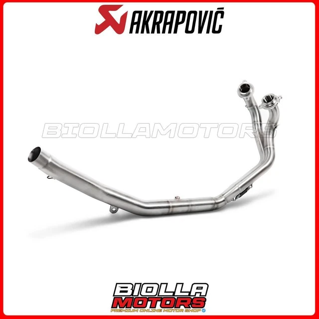 Tuyau Intermédiaire Échappement Acier Inox Pour Kawasaki Z900 2017-2018
