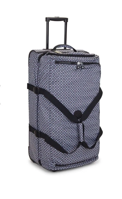 KIPLING Teagan L 77cm DUFFLE Trolley Bag Luggage 2 Whl Blackish Tile 91L Rrp£195