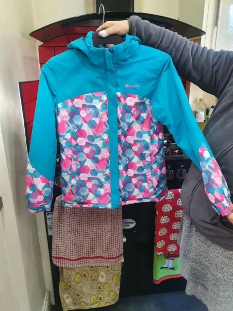 Girls Mountain Warehouse Jacket Size 11-12 Years