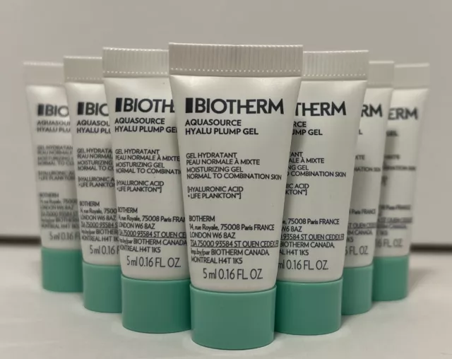 BIOTHERM Aquasource Hyalu Plump Gesichtsgel 10x5 Ml.