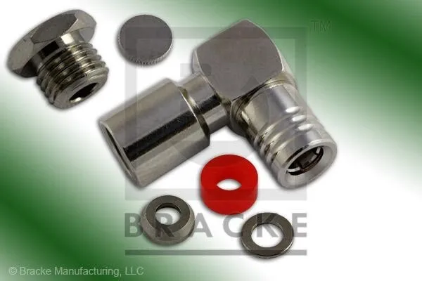 SMB Plug Right Angle Connector Clamp RG174, RG188, RG316 BM60336