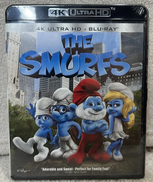 The Smurfs (2011, PG, 4K Ultra HD + Blu-ray, 2-Disc Set)