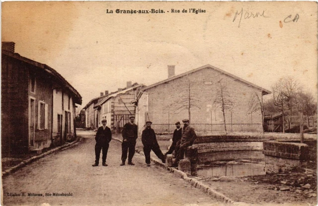 CPA AK La GRANGE-aux-BOIS Rue de l'Église (491791)
