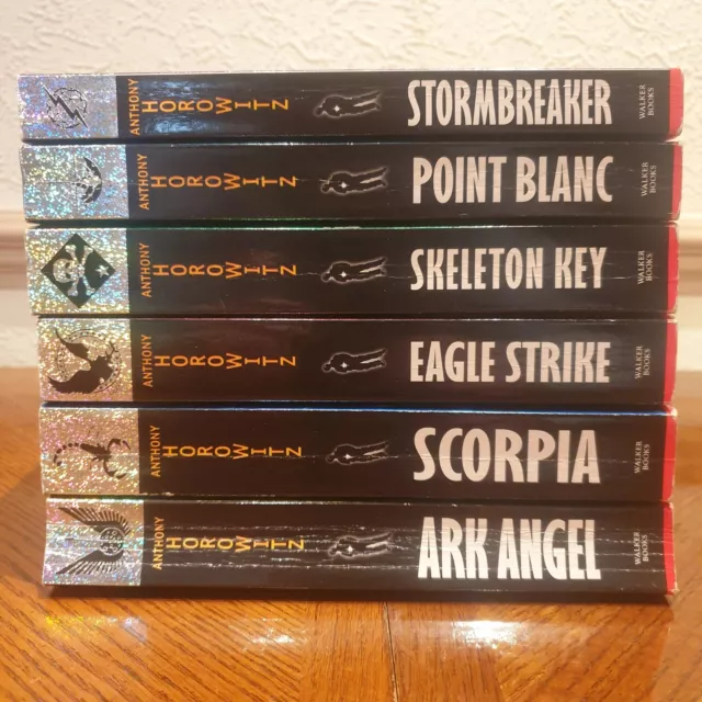 Alex Rider Book Set Bundle x6 Books Anthony Horowitz Walker Books Free Shipping