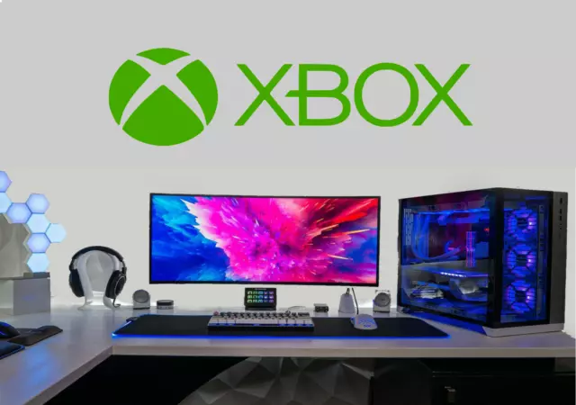Gaming gamer Xbox Wall Bedroom Vinyl Sticker  Decals V992