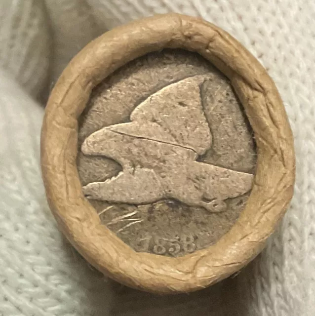 Unsearched Old Estate Wheat Penny Roll Indian Head Old Vintage Cents Silver Dime