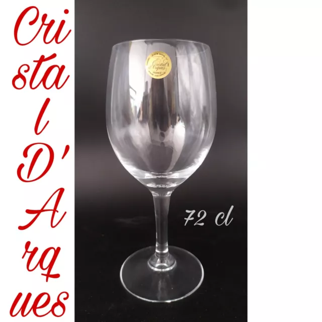 4x Calice Grande Reserve 72cl - Cristal D'Arques Cristallo +24%