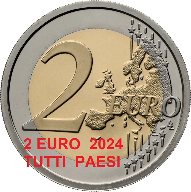 2 Euro 2024  Tutti Stati    In Prevendita