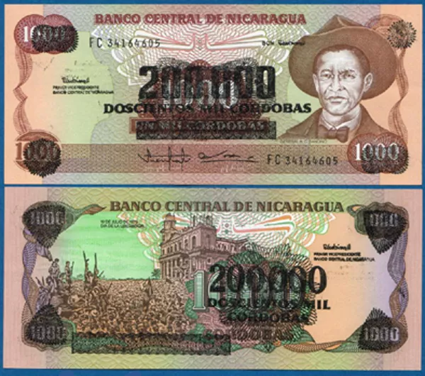 NIKARAGUA / NICARAGUA  200.000 Cordobas (1990)  UNC  P.162