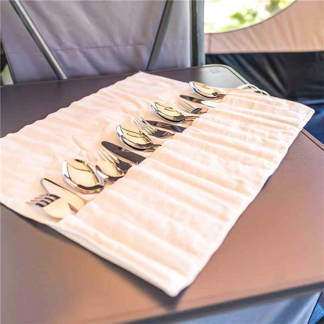 Set posate Travellife 16 pezzi Altea acciaio inox vidaXL